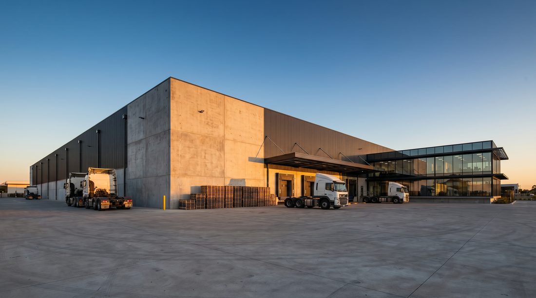 Commercieel: Bedrijfshal met kantoor in [Plaats]